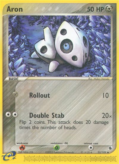 Aron (25/109) [EX: Ruby & Sapphire] | Good Games Cannington
