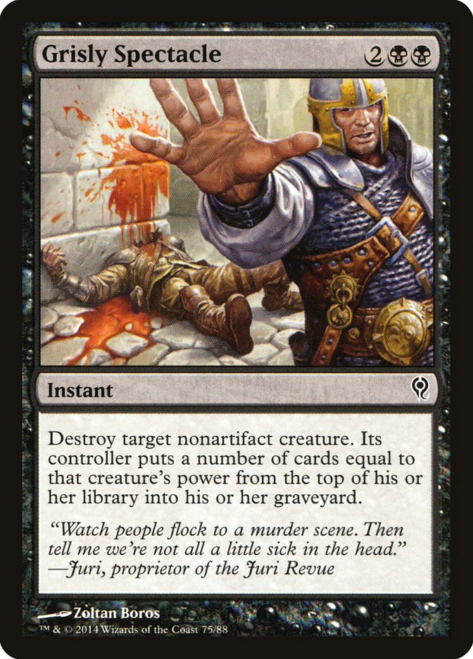 Grisly Spectacle [Duel Decks: Jace vs. Vraska] | Good Games Cannington