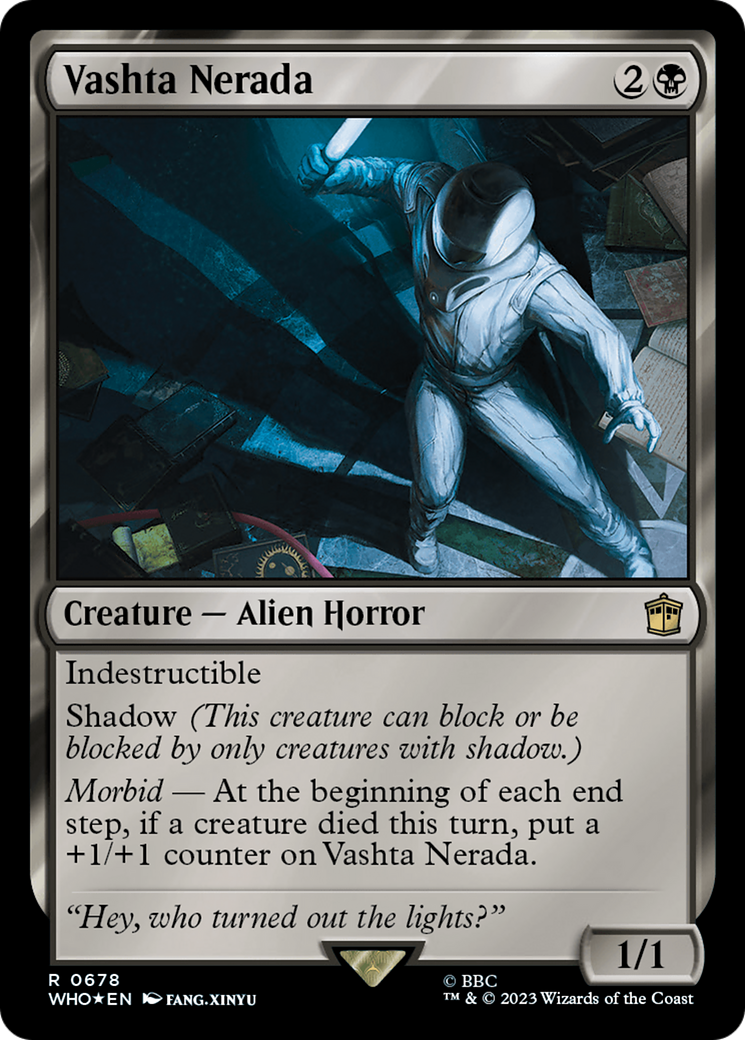 Vashta Nerada (Surge Foil) [Doctor Who] | Good Games Cannington