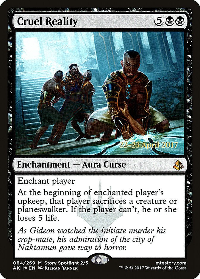 Cruel Reality [Amonkhet Prerelease Promos] | Good Games Cannington