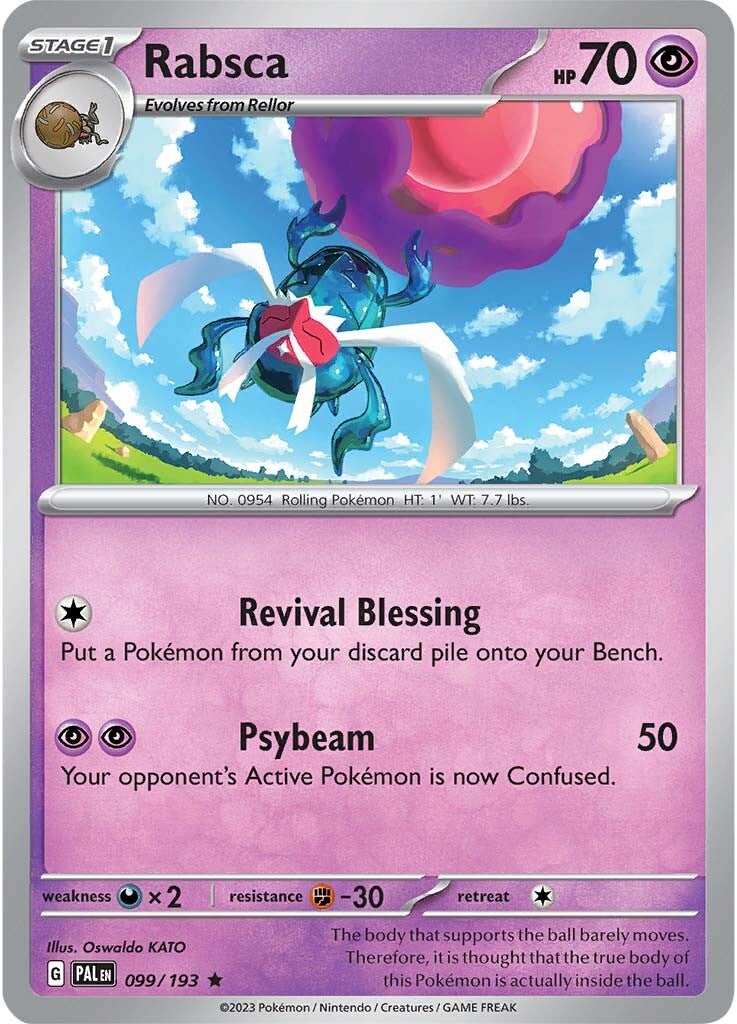 Rabsca (099/193) [Scarlet & Violet: Paldea Evolved] | Good Games Cannington