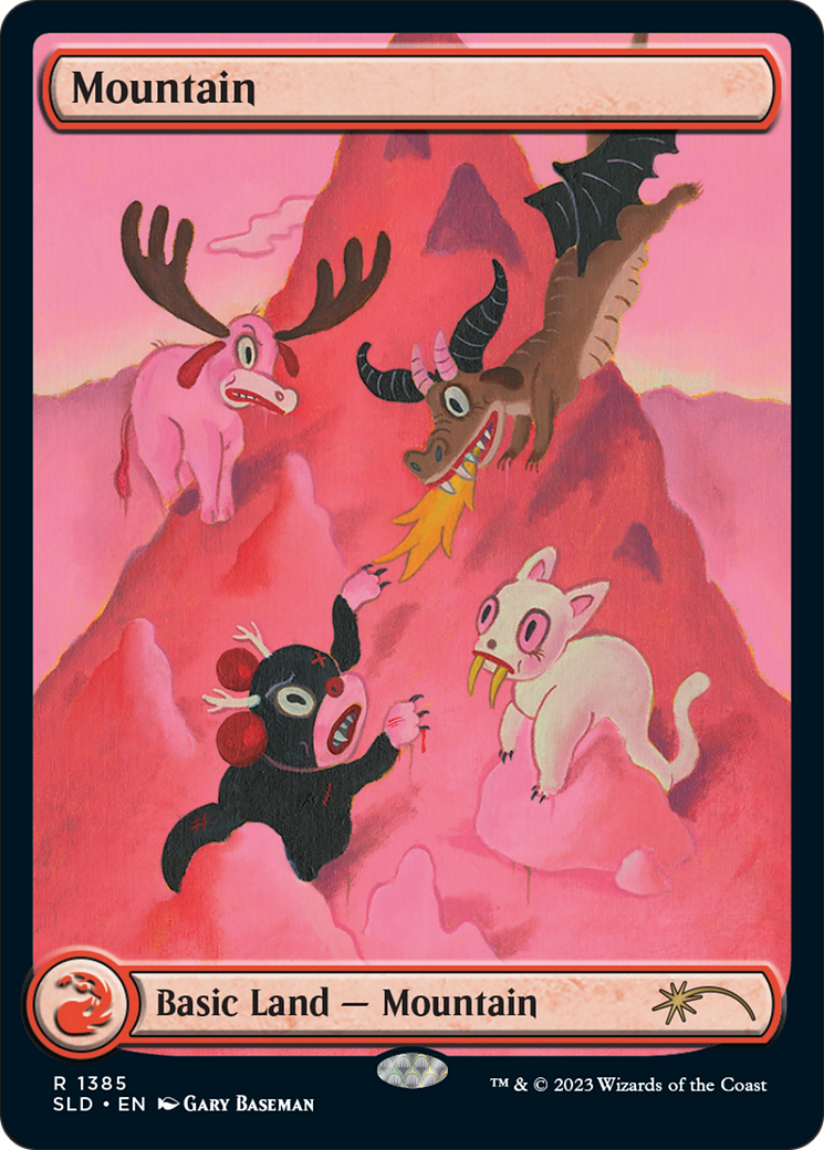 Mountain (1385) [Secret Lair Drop Series] | Good Games Cannington