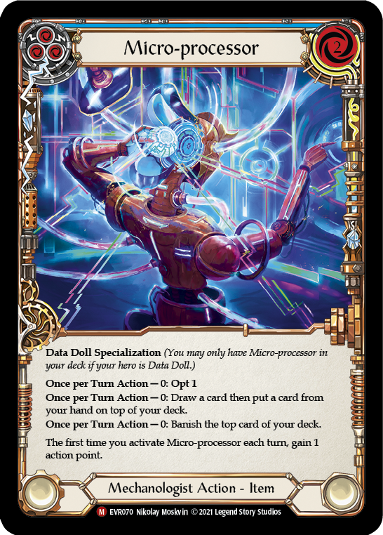 Micro-processor [EVR070] (Everfest)  1st Edition Rainbow Foil | Good Games Cannington