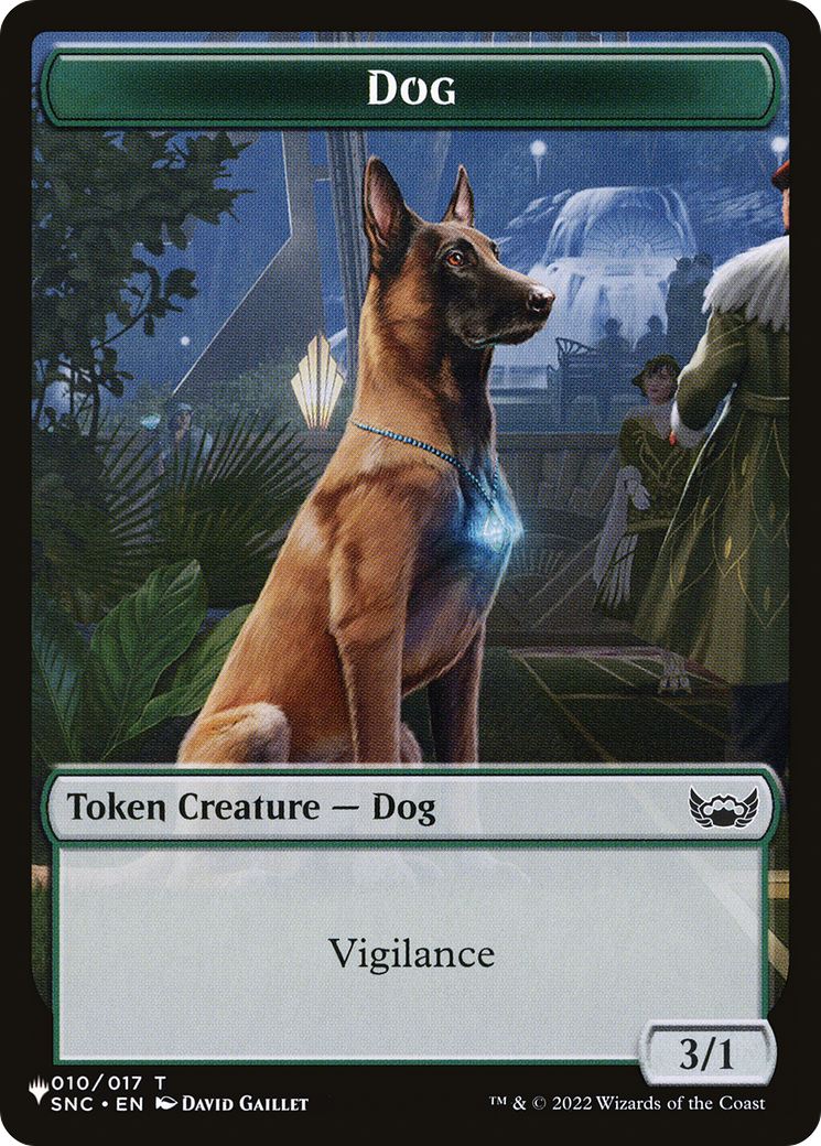 Shapeshifter // Dog Double-Sided Token [The List] | Good Games Cannington