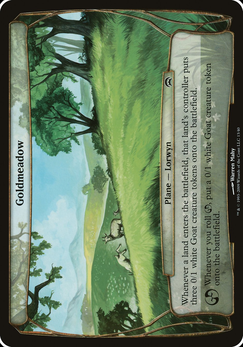 Goldmeadow (Planes) [Planechase Planes] | Good Games Cannington