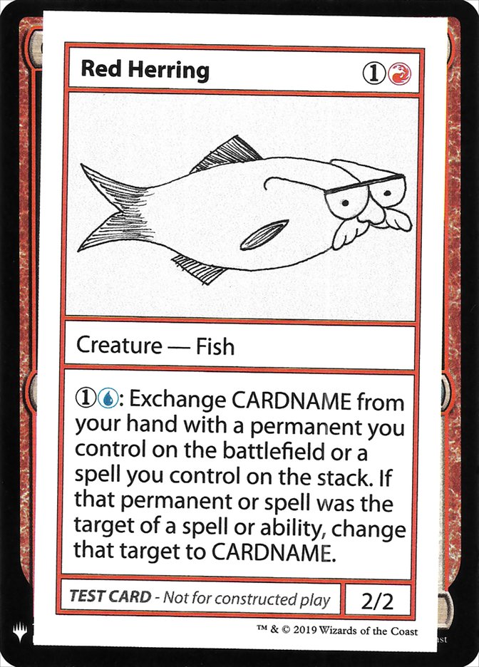 Red Herring [Mystery Booster Playtest Cards] | Good Games Cannington