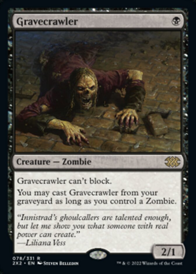 Gravecrawler [Double Masters 2022] | Good Games Cannington