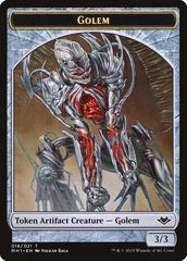Elemental (008) // Golem (018) Double-Sided Token [Modern Horizons Tokens] | Good Games Cannington