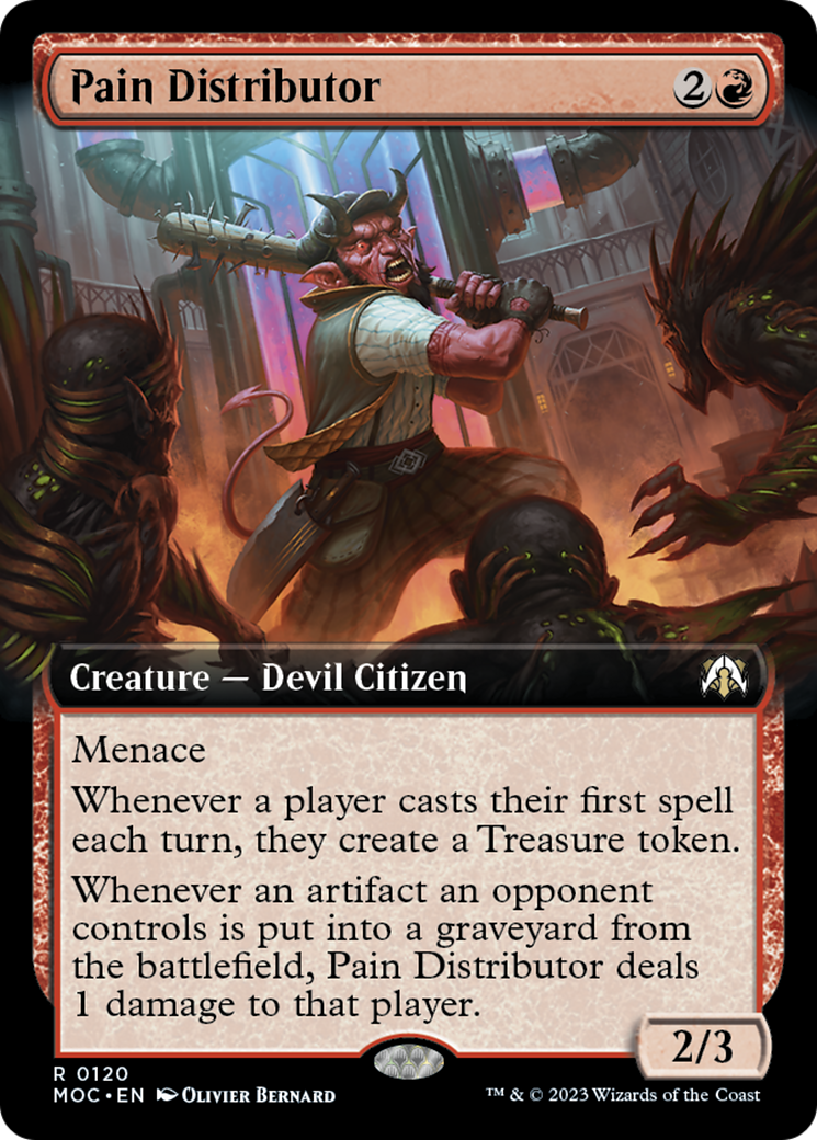 Pain Distributor (Extended Art) [March of the Machine Commander] | Good Games Cannington