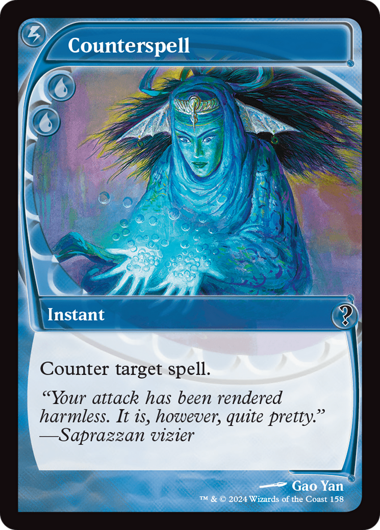 Counterspell (Future Sight) [Mystery Booster 2] | Good Games Cannington