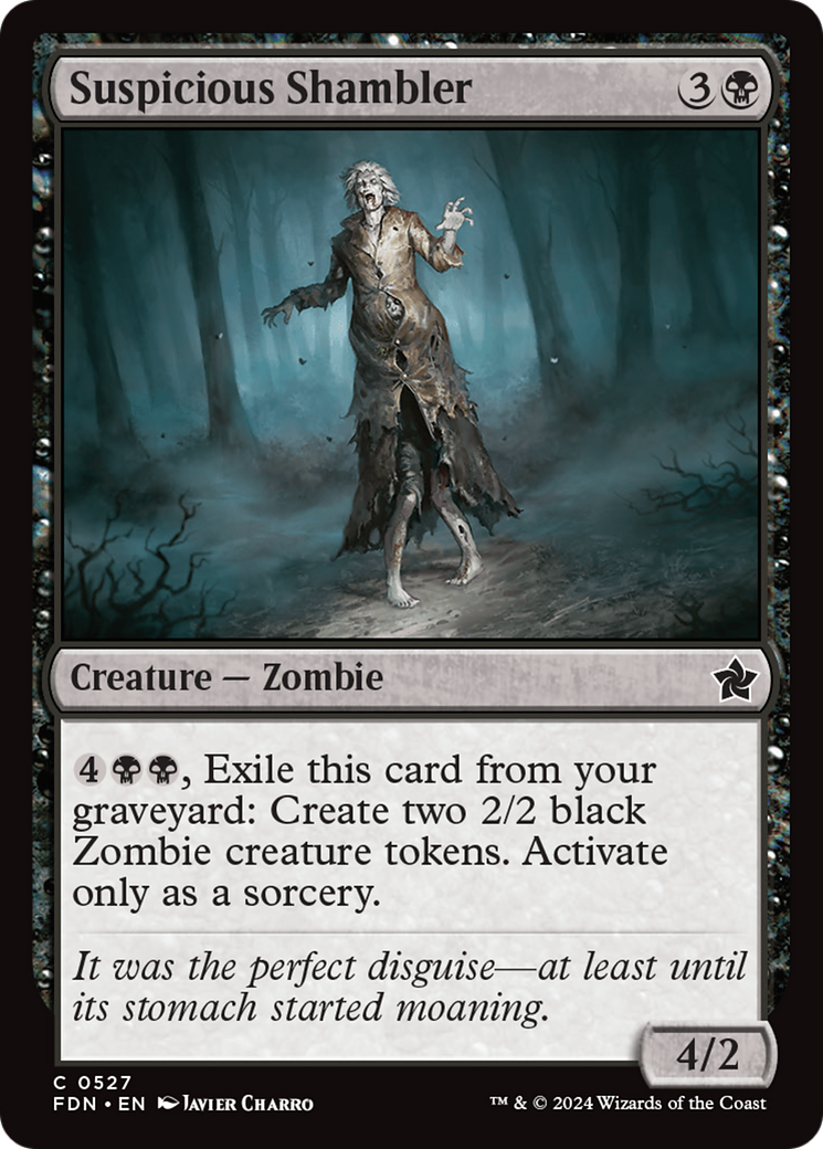 Suspicious Shambler [Foundations] | Good Games Cannington