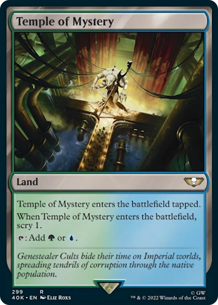 Temple of Mystery (Surge Foil) [Warhammer 40,000] | Good Games Cannington