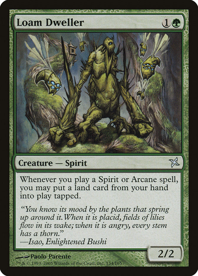 Loam Dweller 134/165 (Betrayers of Kamigawa)  - Foil | Good Games Cannington