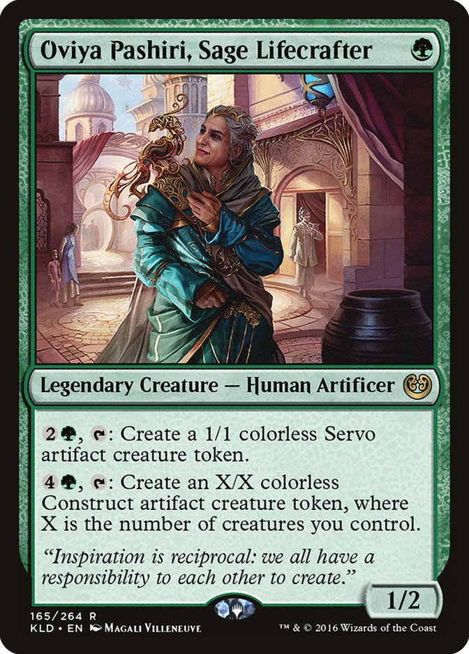 Oviya Pashiri, Sage Lifecrafter [Kaladesh] | Good Games Cannington