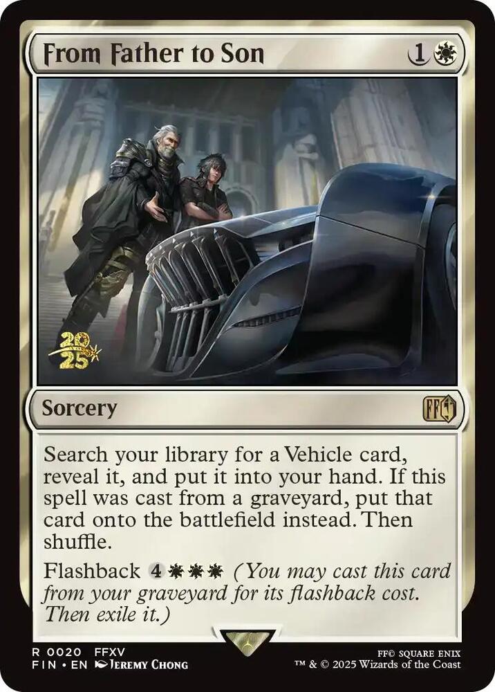 From Father to Son 20s/116 (Prerelease Cards)  - Foil | Good Games Cannington