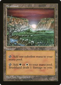 Brushland (Oversized) [Oversize Cards] | Good Games Cannington