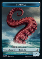 Tentacle // Clue Double-Sided Token [Streets of New Capenna Commander Tokens] | Good Games Cannington