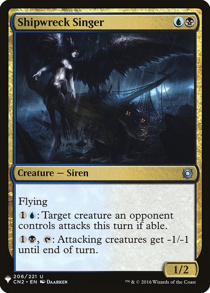 Shipwreck Singer [Mystery Booster] | Good Games Cannington