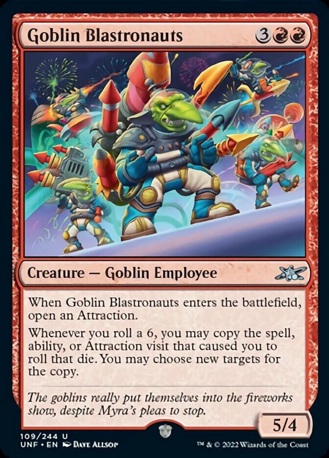 Goblin Blastronauts [Unfinity] | Good Games Cannington