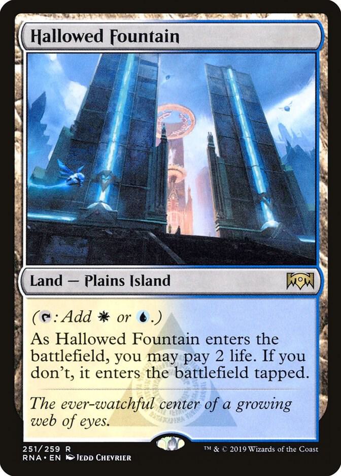 Hallowed Fountain 251 (Ravnica Allegiance)  | Good Games Cannington