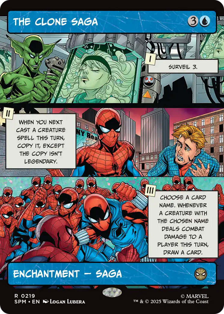The Clone Saga (Borderless) [Marvel's Spider-Man] | Good Games Cannington