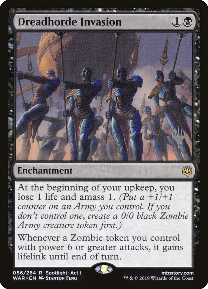 Dreadhorde Invasion (Promo Pack) [War of the Spark Promos] | Good Games Cannington