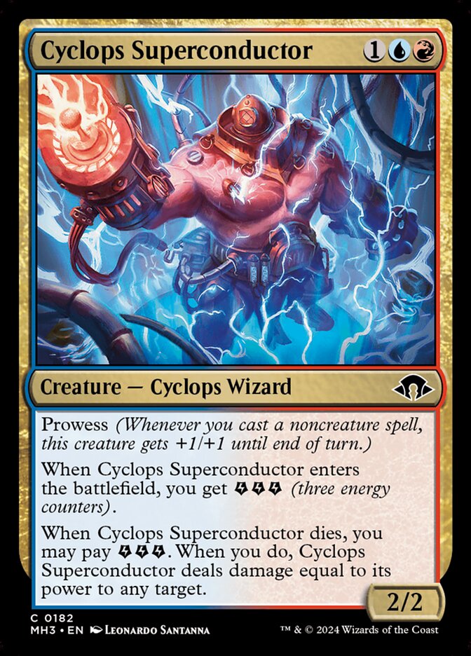 Cyclops Superconductor 182 (Modern Horizons 3)  - Foil | Good Games Cannington