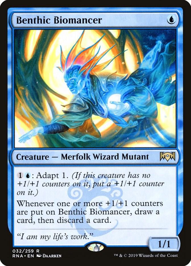 Benthic Biomancer 32/259 (Ravnica Allegiance)  | Good Games Cannington