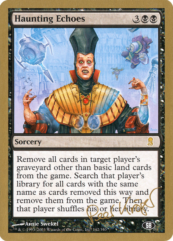 Haunting Echoes (Peer Kroger) (SB) [World Championship Decks 2003] | Good Games Cannington