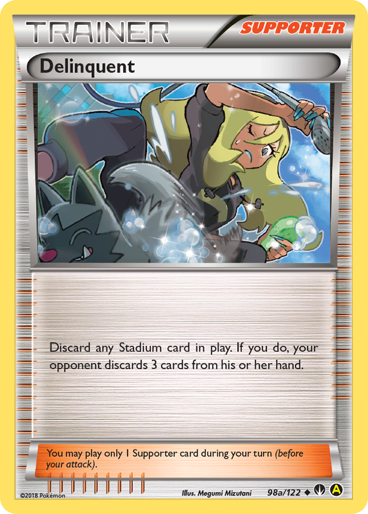 Delinquent (98a/122) [Alternate Art Promos] | Good Games Cannington