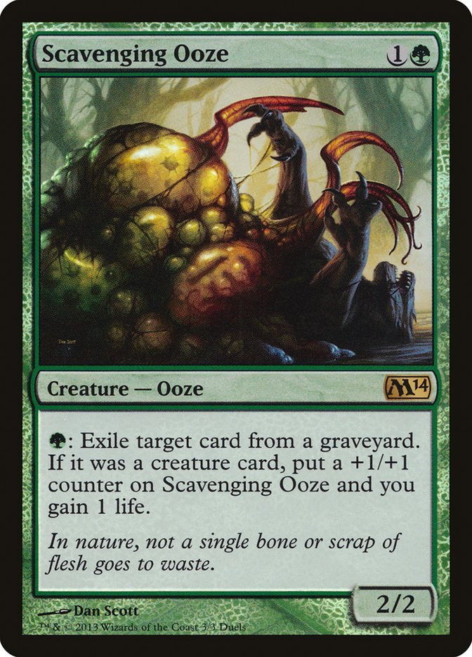 Scavenging Ooze (Duels of the Planeswalkers Promos) [Duels of the Planeswalkers Promos 2013] | Good Games Cannington