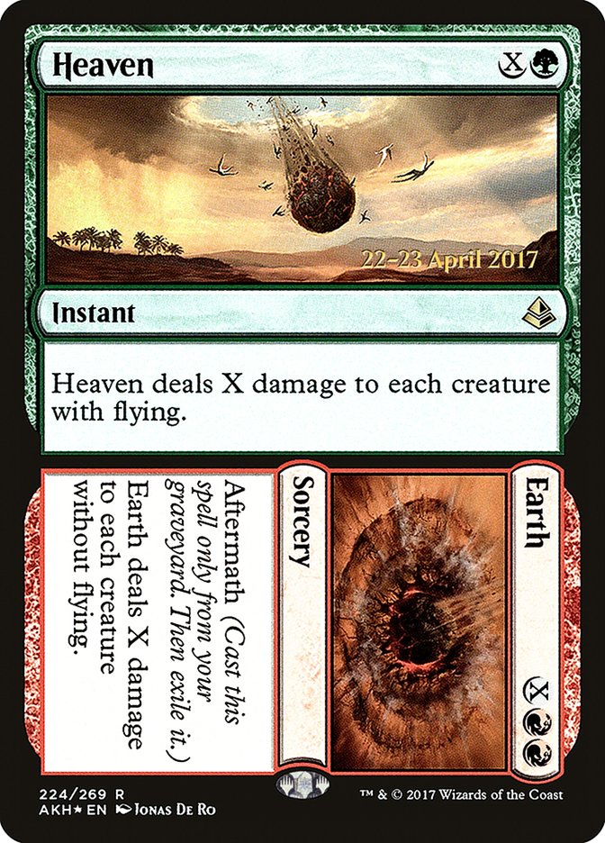 Heaven // Earth [Amonkhet Prerelease Promos] | Good Games Cannington