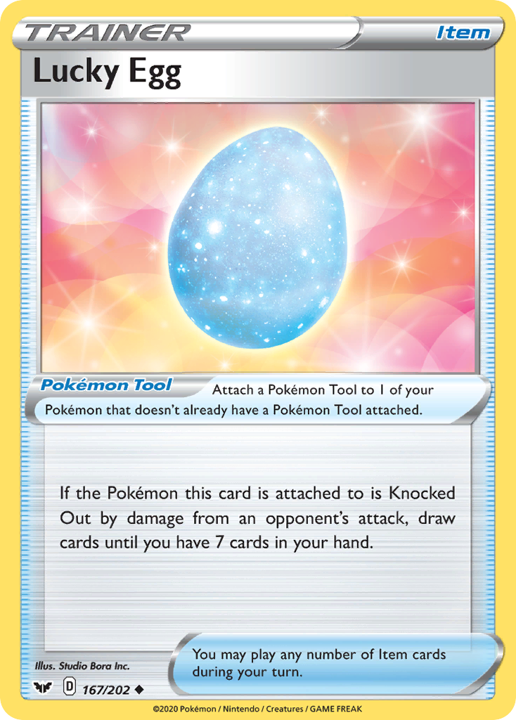 Lucky Egg (167/202) [Sword & Shield: Base Set] | Good Games Cannington