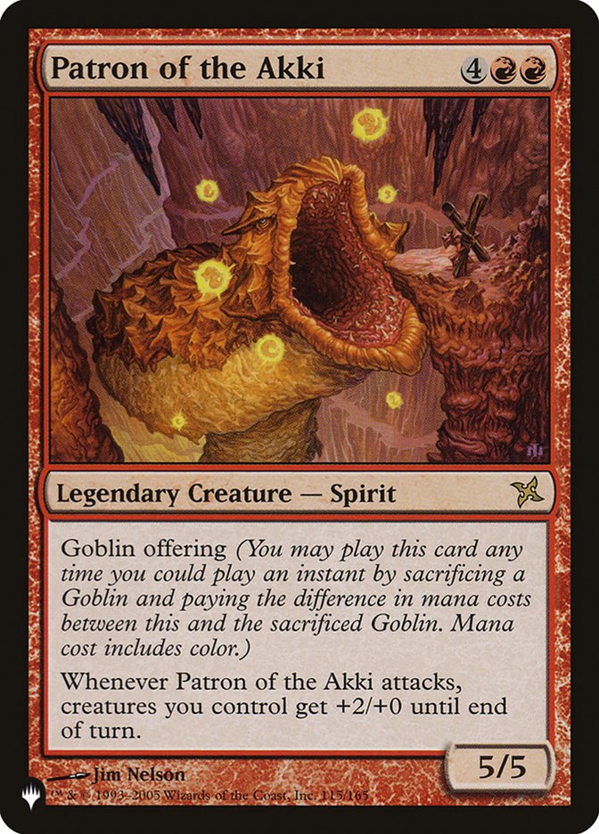 Patron of the Akki [The List] | Good Games Cannington
