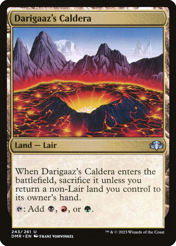 Darigaaz's Caldera 243/261 (Dominaria Remastered)  | Good Games Cannington