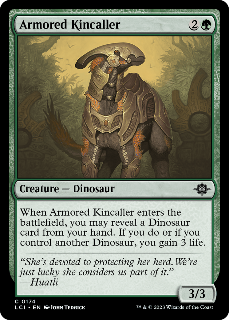 Armored Kincaller [The Lost Caverns of Ixalan] | Good Games Cannington