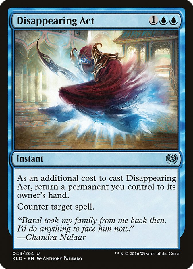 Disappearing Act [Kaladesh] | Good Games Cannington
