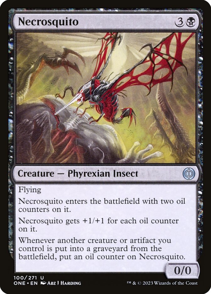 Necrosquito 100/271 (Phyrexia: All Will Be One)  | Good Games Cannington