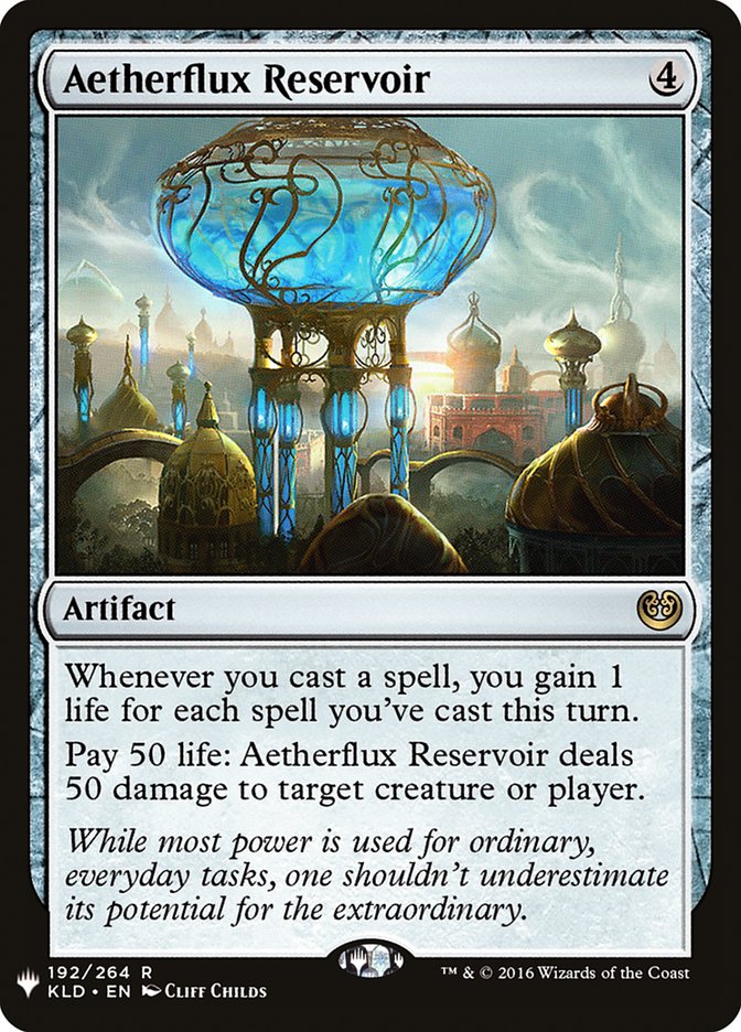 Aetherflux Reservoir [Mystery Booster] | Good Games Cannington