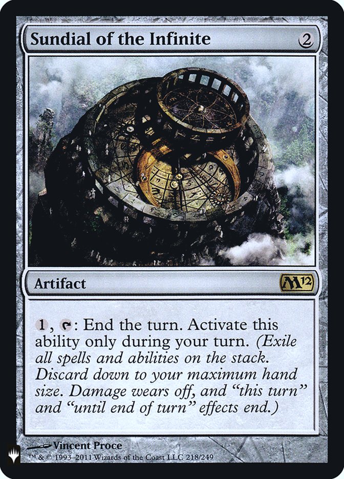 Sundial of the Infinite [Mystery Booster] | Good Games Cannington