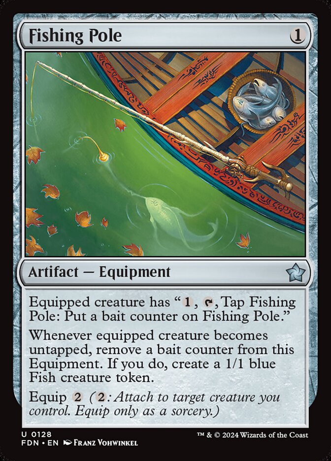 Fishing Pole 128/291 (Foundations)  | Good Games Cannington