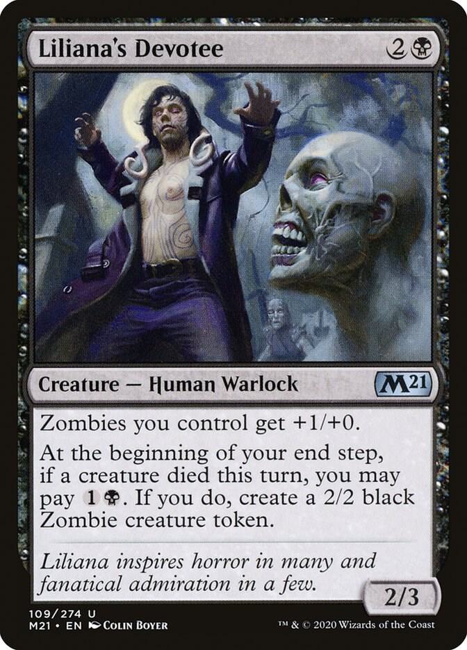 Liliana's Devotee 109 (Core Set 2021)  | Good Games Cannington