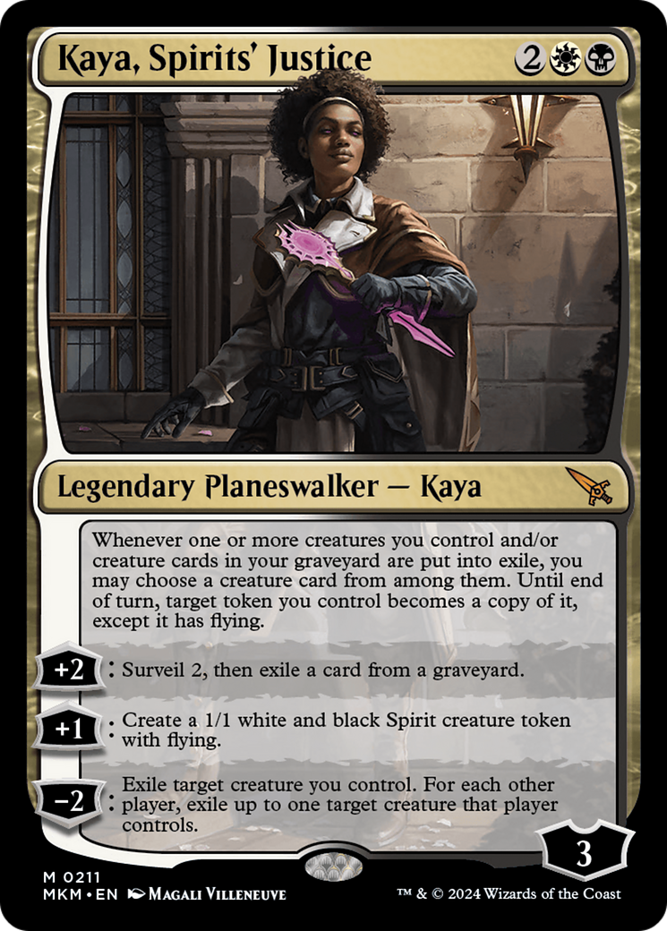 Kaya, Spirits' Justice [Murders at Karlov Manor] | Good Games Cannington