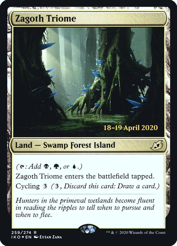 Zagoth Triome 259s/137 (Prerelease Cards)  - Foil | Good Games Cannington