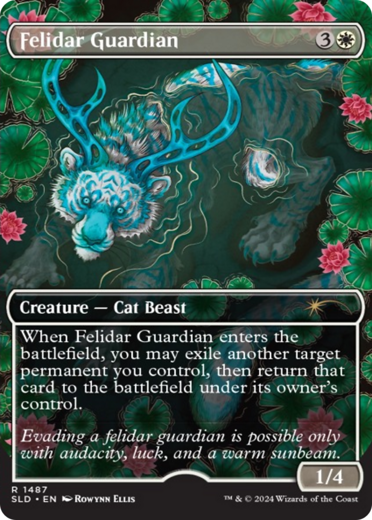 Felidar Guardian (Rainbow Foil) [Secret Lair Drop Series] | Good Games Cannington