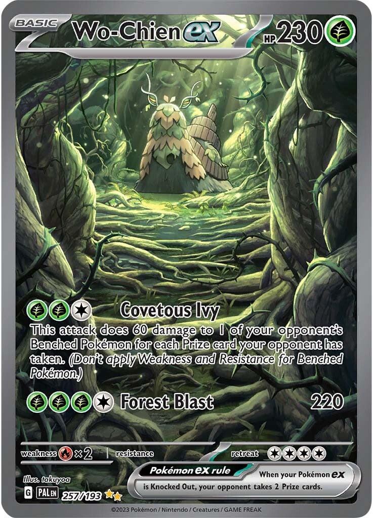 Wo-Chien ex (257/193) [Scarlet & Violet: Paldea Evolved] | Good Games Cannington