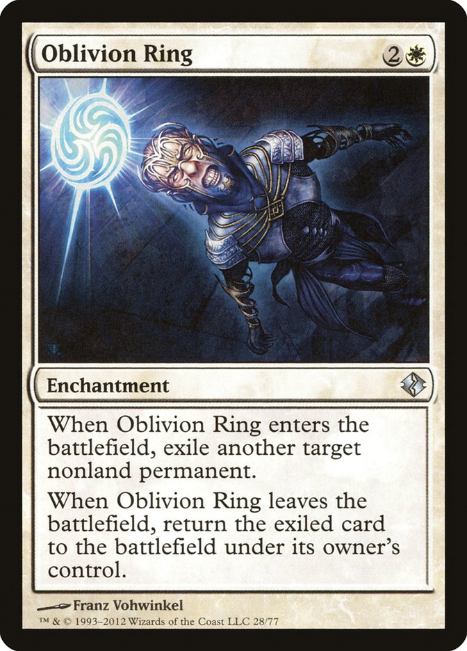 Oblivion Ring [Duel Decks: Venser vs. Koth] | Good Games Cannington