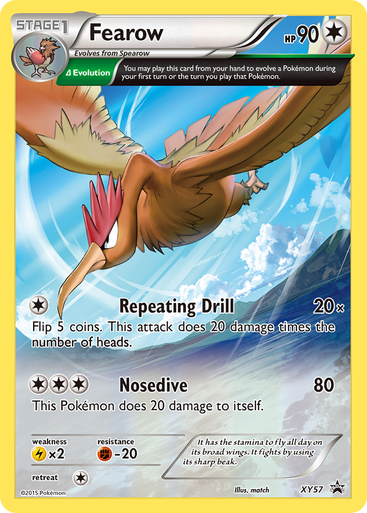 Fearow (XY57) [XY: Black Star Promos] | Good Games Cannington