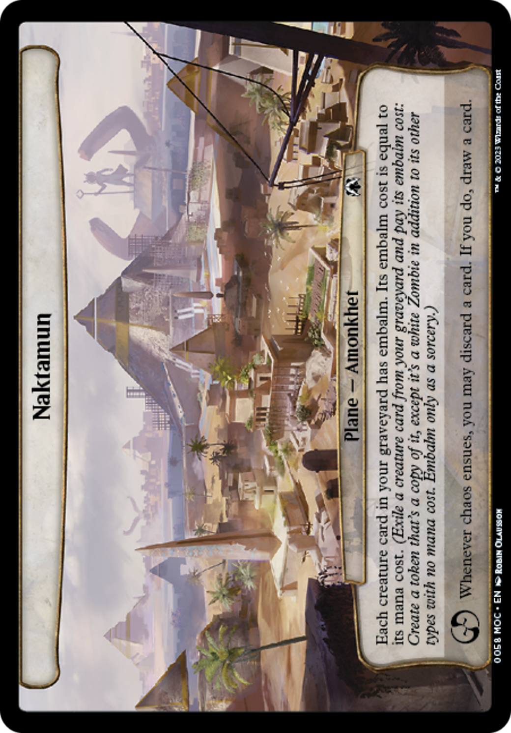 Naktamun [March of the Machine Commander] | Good Games Cannington