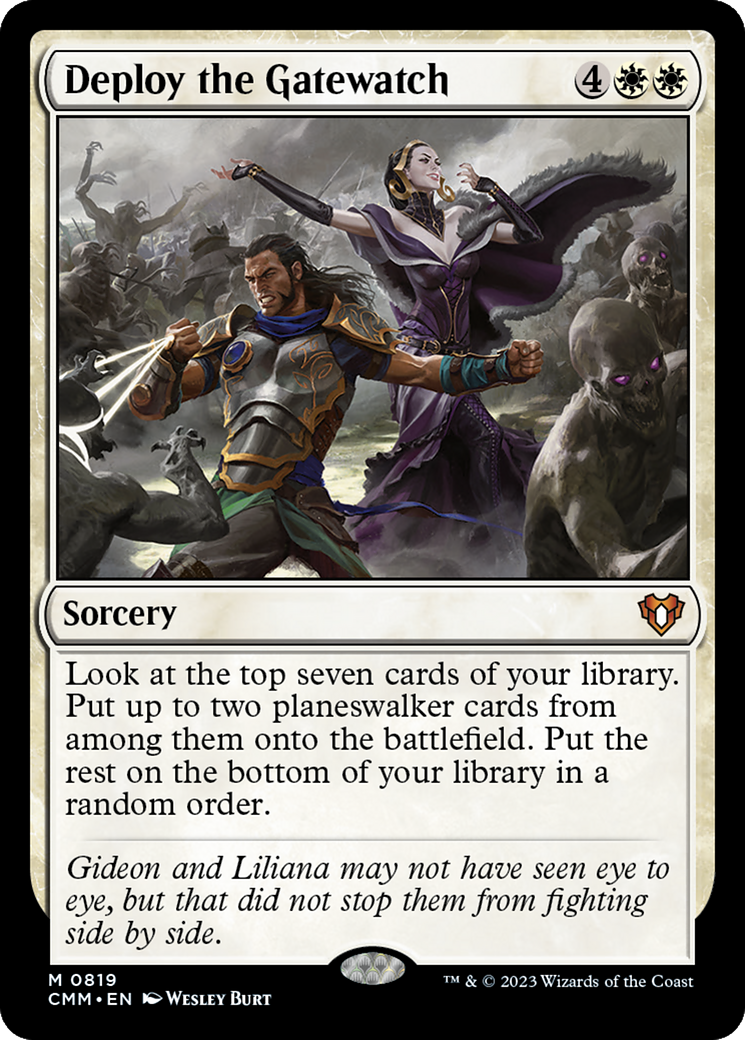 Deploy the Gatewatch [Commander Masters] | Good Games Cannington